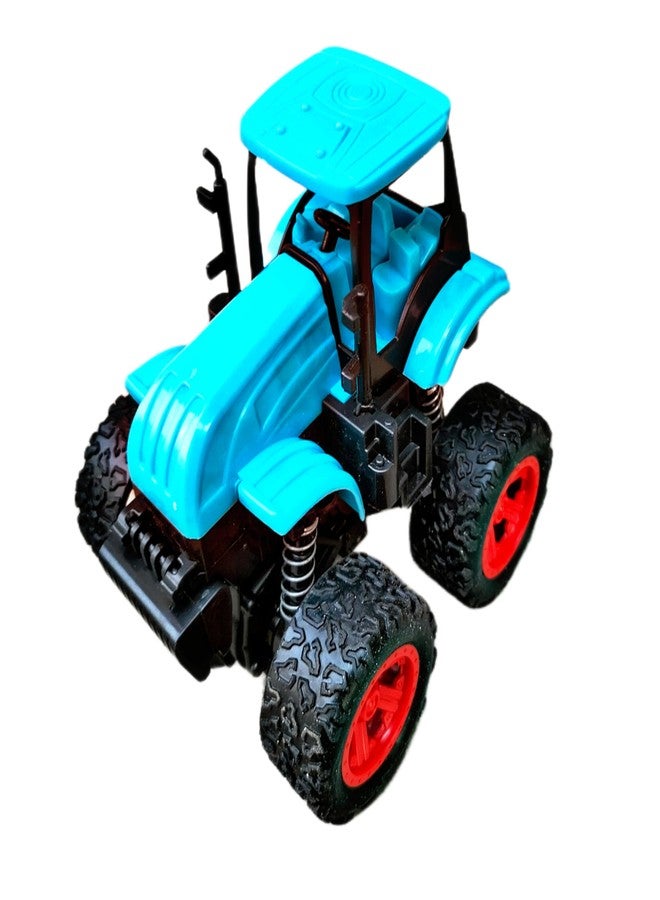 RUHANI Push an Go Airplane and Tractor Car Toy for Kids Boys and Girls | Multicolour (Pack of 2) - Image 3